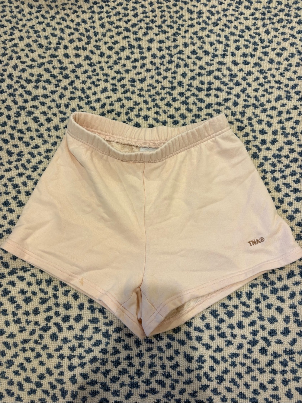TNA Pale Pink Athletic Lounge Shorts